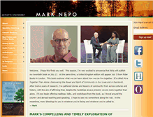 Tablet Screenshot of marknepo.com
